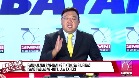 Panukalang pag-ban ng Tiktok Sa pilipinas, isang paglabag -Int’l law expert