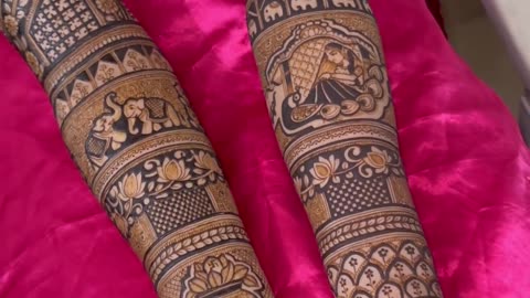 Mehndi art and design ideas for hand