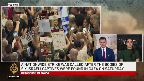 Mass demonstrations set to continue in Israel against Netanyahu: AJE correspondent