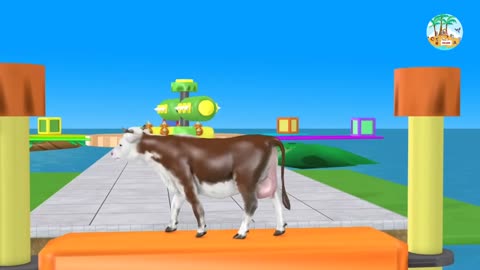 Funny Cow animation video