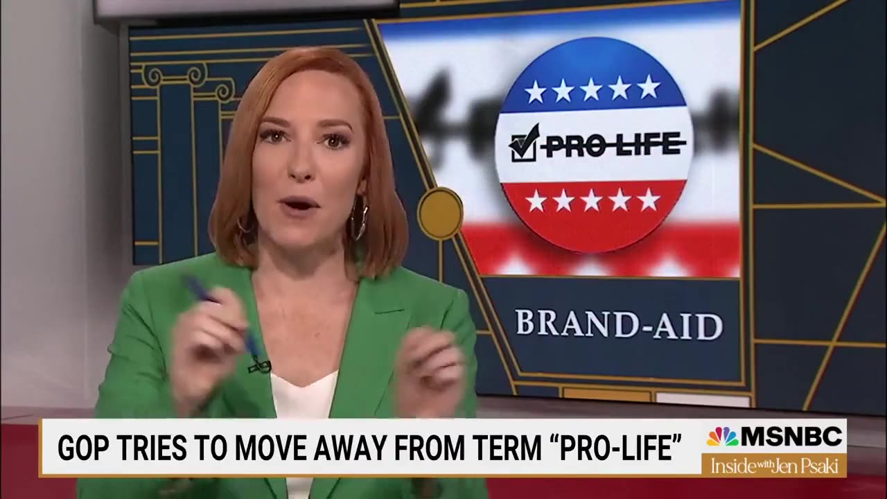 Jen Psaki compares an unborn child to a lump of coal...