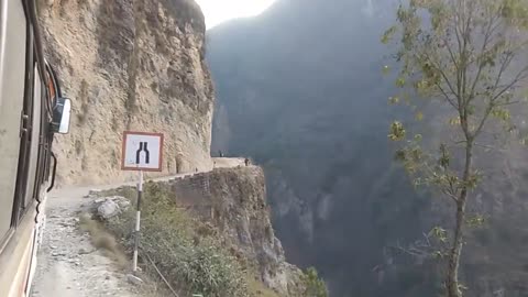 World Dangerous Road in Nepal