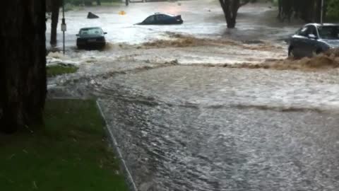 Light Summer's Rain Escalates Quickly