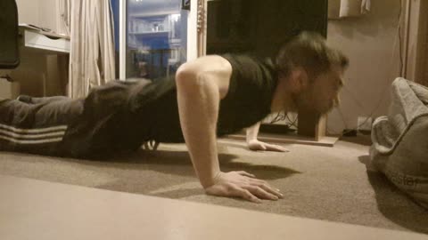 Push Ups (35) Sit Ups (35)