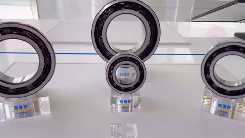 Double row angular contact ball bearing