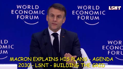 DAVOS 2024: MACRON EXPLAINS HIS PLANS FOR FRANCE AGENDA 2030