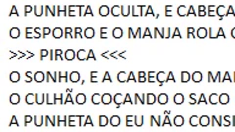 I PAID OF FEELING ON 5, A ESQUETE DO MANJA ROLOIDE