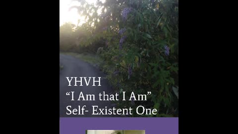 YHVH, Yehovah, Self-Existent One