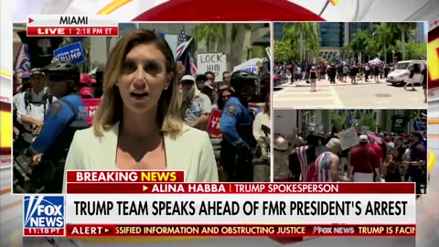 MASSIVE: Trump Lawyer Gives POWERFUL Speech In Front Of HUNDREDS Of Patriots As Trump Is Arrested