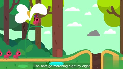 The Ants Go Marching | Kids Songs |