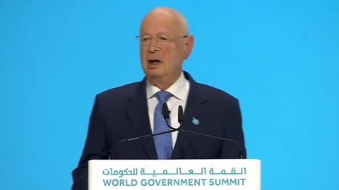 Klaus Schwab: "Who masters those technologies - in some way - will be ze master of ze world."