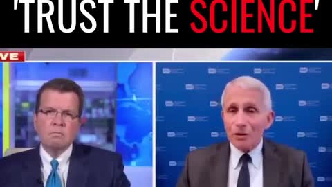 Dr fraud fauci believes if you call out his lies your attacking science