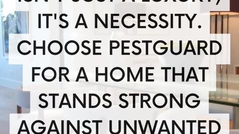 Pest-free living isn’t just a luxury; it’s a necessity