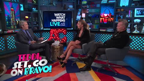 Teddi Mellencamp Says Heather Dubrow Cornered Her on an Airplane WWHL