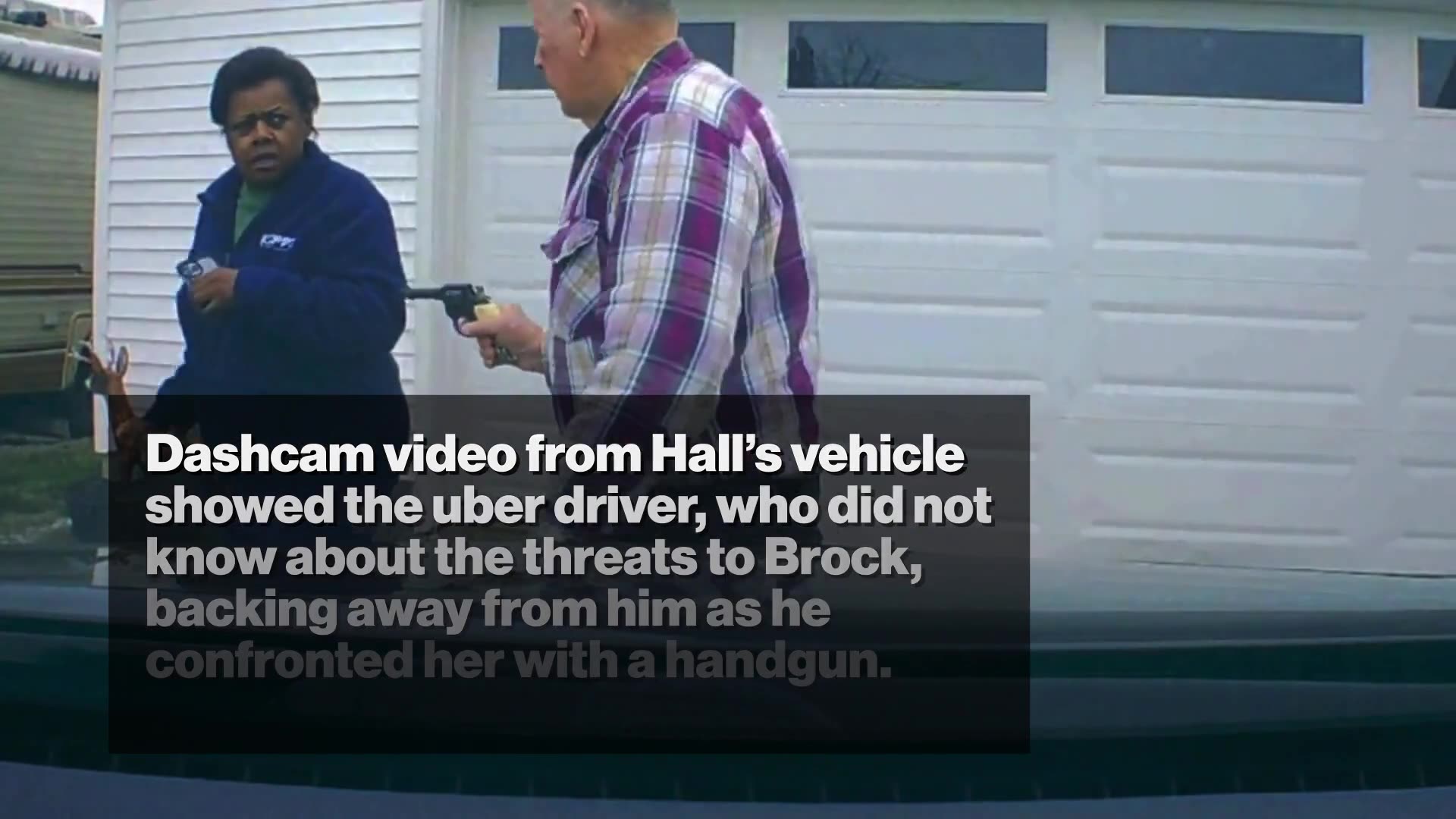 'I'm sure glad you guys are here': Moment scam victim greets cops after allegedly shooting innocent Uber driver