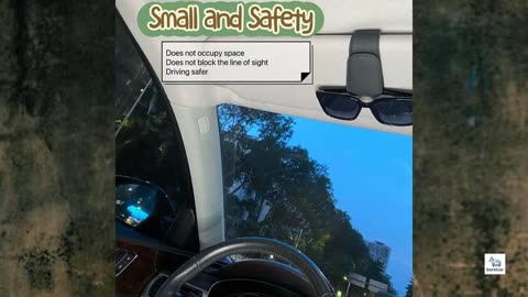 Review - Magnetic Leather Sunglass Holder for Car