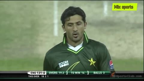 Junaid Khan Death bowling _ pak vs Eng