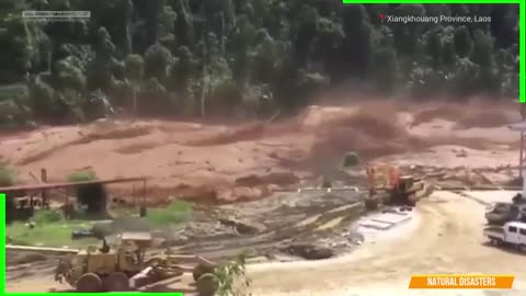 Dam failures caught on camera!!! Witness Nature's Fury