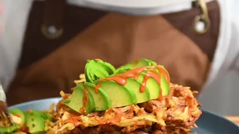 Waffle Maker Hashbrowns