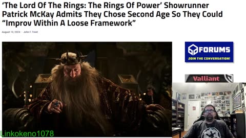 Rings of power showrunner discussing why they chose the second age era for their series