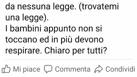 CARA MASCHERINA Ohhh GENITORE? ma Non ti vergogni? I tuoi bambini ti guardano!