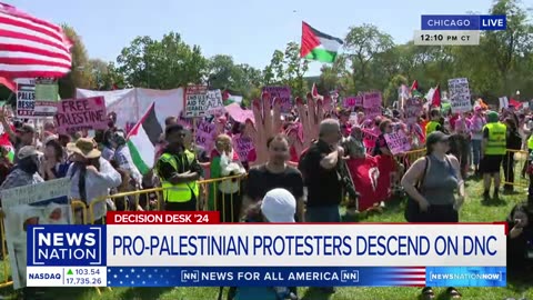 'Anything is possible': Pro-Palestinian protests descend on DNC | NewsNation Now