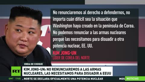 La Corea del Nord approva l'uso di armi nucleari "automaticamente" in caso di attacco.Il 9 settembre la Corea del Nord ha approvato una legge che la dichiara ufficialmente uno Stato dotato di armi nucleari.