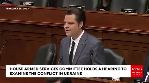 Rep. Matt Gaetz: Ukraine Has A Corruption Problem