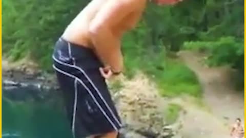 Cliff Jumping Isn't Easy