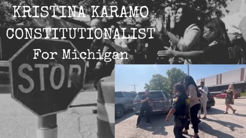 Kristina Karamo Escorted Out of MIGOP Convention 2024