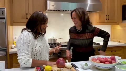 Kamala Harris Admits She's Indian To Mindy Kaling