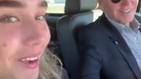 Biden appears in Tiktok with his granddaughter