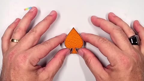 Kinetic sand Cutting video