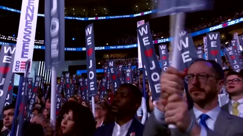 Biden praises Kamala Harris in emotional farewell speech at DNC