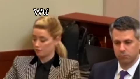 Amber Heard Can not control her anger in court