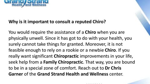 How Can a Family Chiropractic Truly Guide You Through?