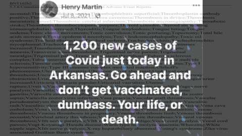 He called you a "dumbass" for being unvaccinated. The vaccine ended him. Who's the dumbass now?