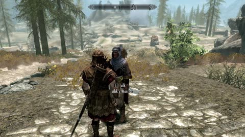 Skyrim Special Edition redguard encounter