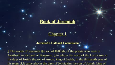 Christian Meme Video: Jeremiah Chapter 1 (02/04/2024)