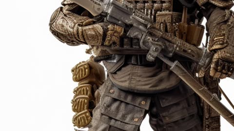 Army Ranger Samurai Action Figures