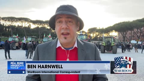 Harnwell: The farmer protests currently convulsing the whole of Europe arrive in Rome