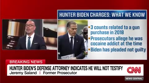 Defense attorney indicates Hunter Biden will not testify