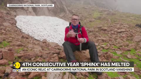 Scotland's 'Sphinx' snow patch melts away: Climate change threatens a grand vestige of the ice age