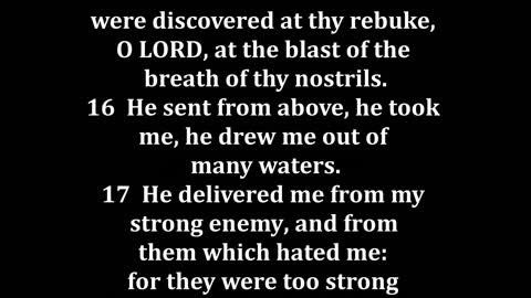 Psalms 18 King James version