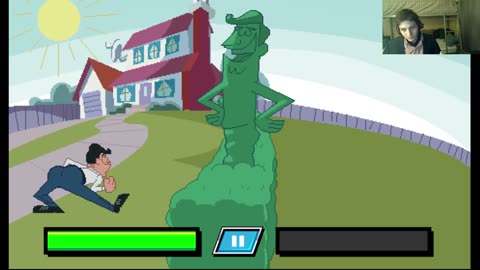 Sheldon Dinkleberg VS Timmy Turner's Dad In A Nick's Not So Ultimate Boss Battles Match