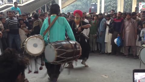 Pakistani Sufi Dancer and Musician