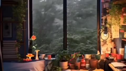 Rain Sounds For Sleeping - 99% Instantly Fall Asleep With Rain And Thunder Sound At Night