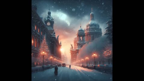 Snowstorm in an Ornate City – AI Baroque Concerto Allegro Movement