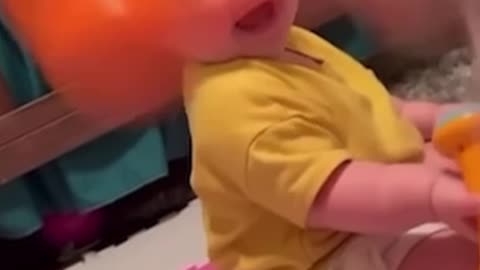 FUNNY BABY MOMENT #shorts #5 #babymoments #funny#baby #babyfail #babyvideos #failcompilation #fails