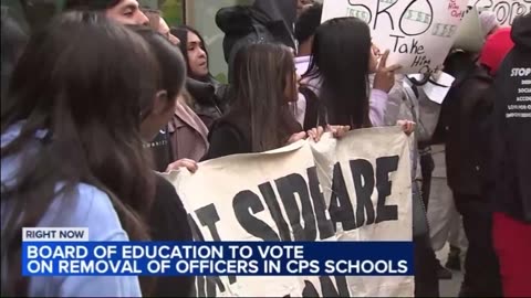 Chicago Board of Education Voted to Remove Police Officers from Schools